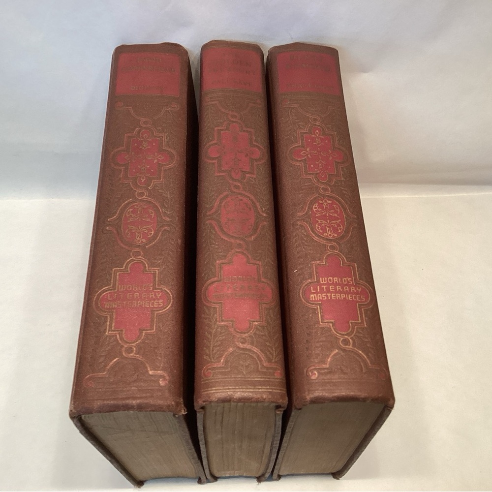 3 World Literary Masterpieces David Copperfield Golden Treasury Henry Esmond